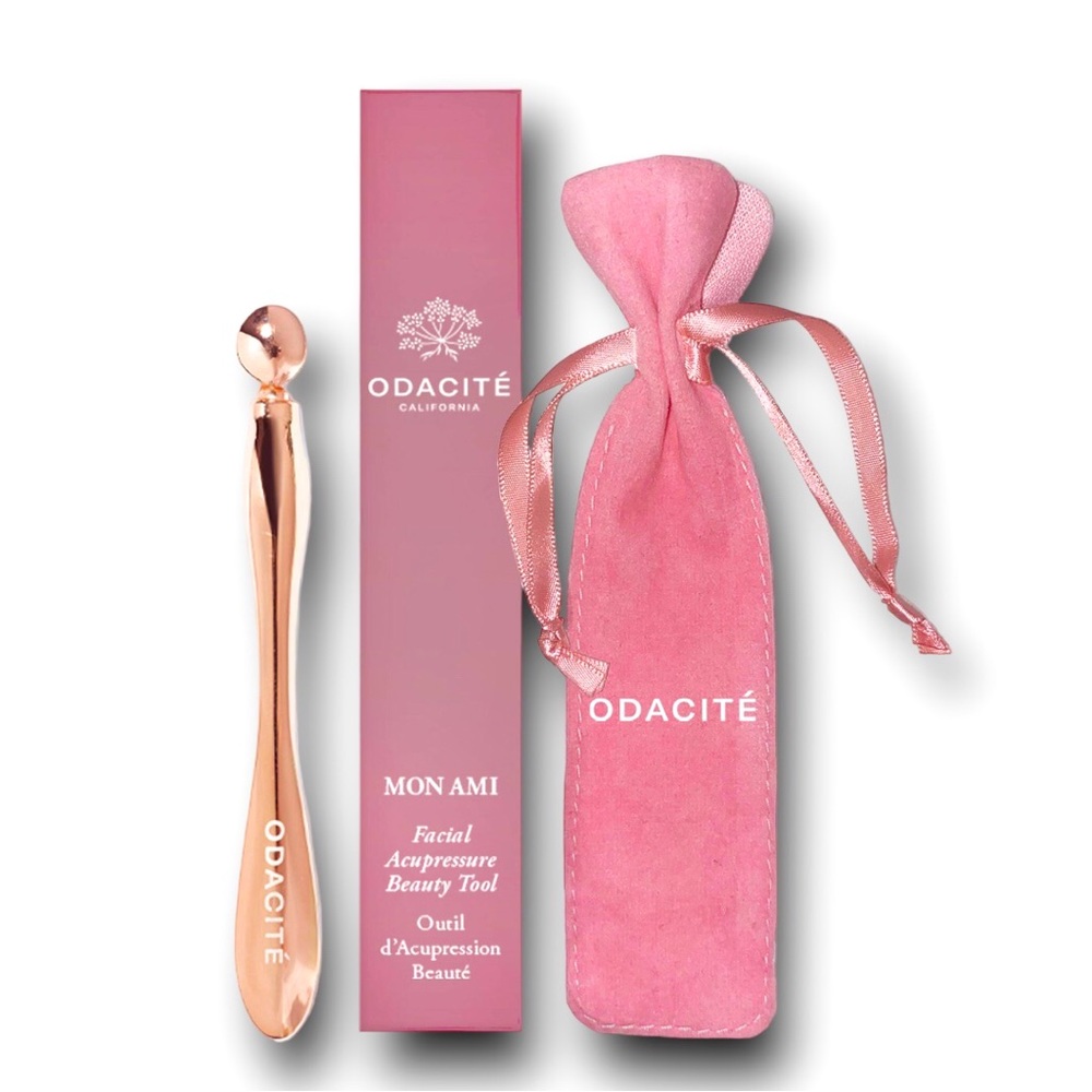 💋5/$30 | Odacité Mon Ami Facial Acupressure Beauty Tool Pink Shade New